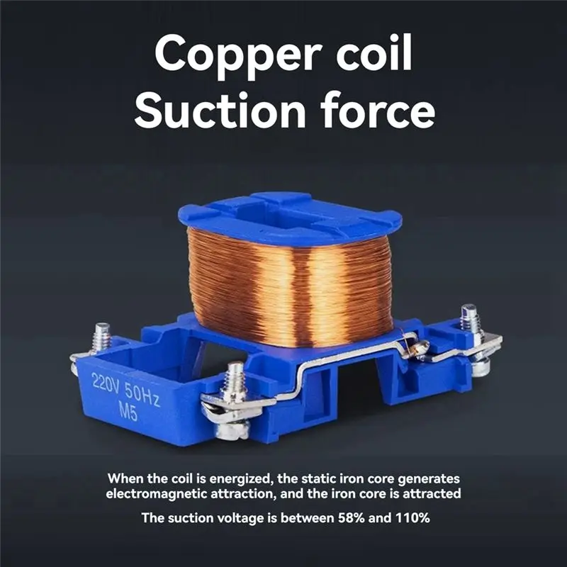 AT63-CJX2-4011- Coil 110V AC 110V 40A11 [1 Normally Open And 1 Normally Closed] 2AC Contactor