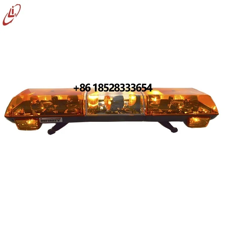 DC12-24V Super Bright rotating halogen warning light strip  for car