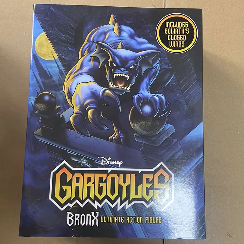 

Фигурка Gargoyles Ultimate Bronx с Goliath NECA 34504, фигурки, игрушки, аниме, периферийные устройства, 7-дюймовая подвижная модель, оригинальный подарок