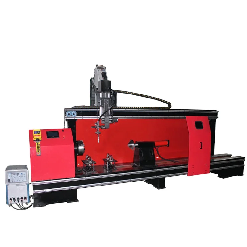 Fire Fighting Equipment Horizontal Tig Circular Seam Cylinder Welding Machine Friction Welding Machine Pu Round