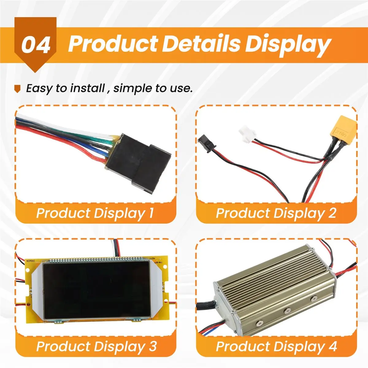 display-lcd-da-8-pollici-controller-per-monopattino-elettrico-kugoo-s1-s2-s3-36v-ricambi-per-monopattini-elettrici