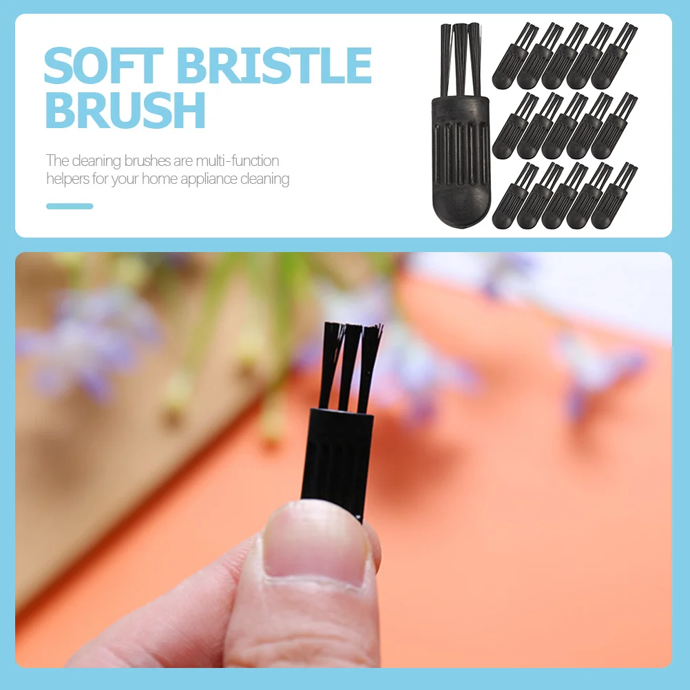 

100Pcs Mini Cleaning Brush Electric Shaver Cleaning Tool for Razor Keyboard Laptop Portable Gap Cleaner Multipurpose Plastic