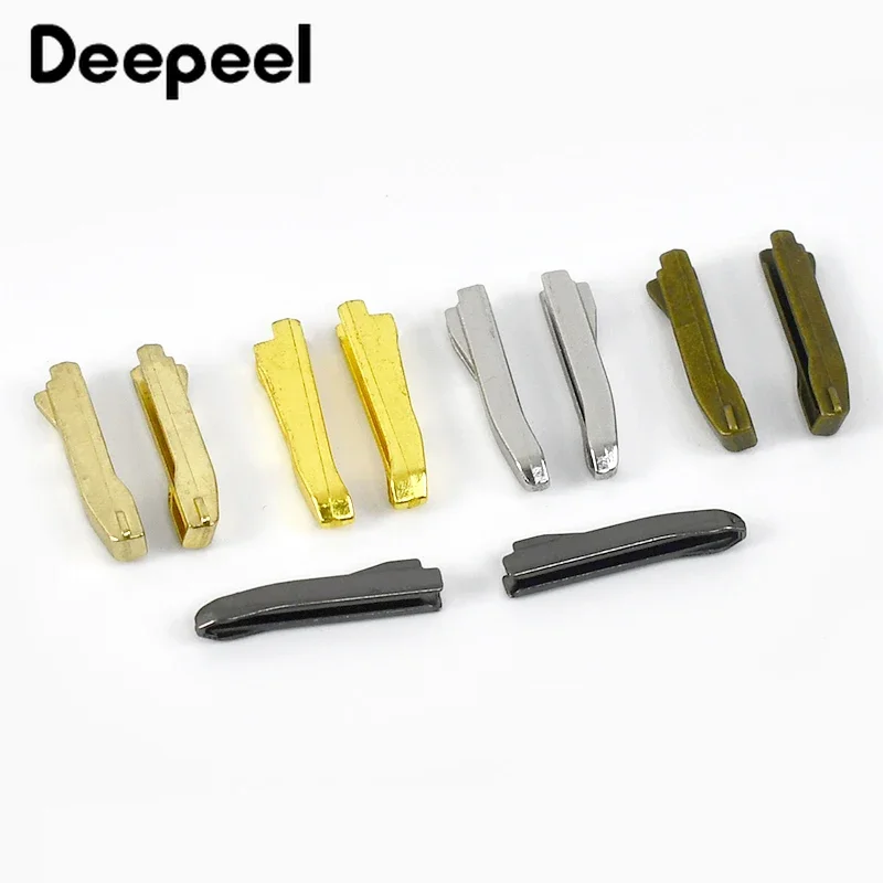 10/30Sets Deepeel 3#5#8#10# Metal Non-slip End Lock Zippers Zip Repair Kit Coat Clothes Zipper Stopper Sewing Craft Accessory