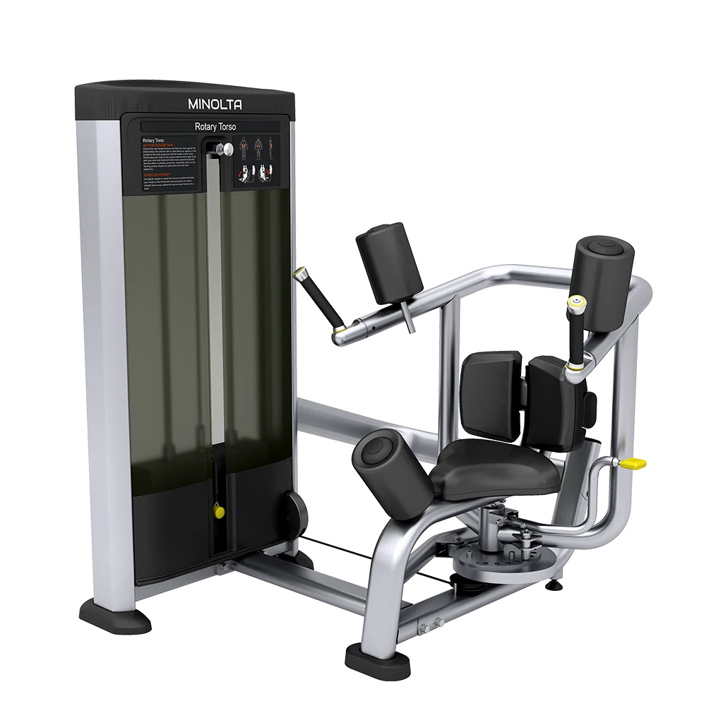 

Strength Fitness Professional Gym Exercise Body Building Machine Standard Weight Stack Rotary Torso Trainer Football Trainer