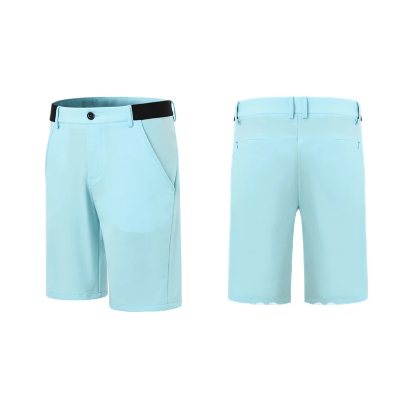 Summer Golf Men's Shorts Refreshing Breathable Sports Shorts Male Quick-dry Zipper Pocket Golf Trousers Casual Sportswear