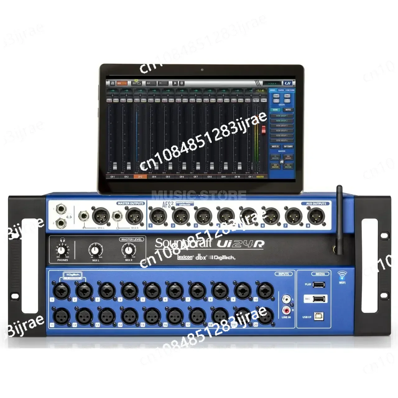 SUMMER SALES DISCOUNT ON HIGH QUALITY Soundcraft Ui24R + Lenov Tab M10