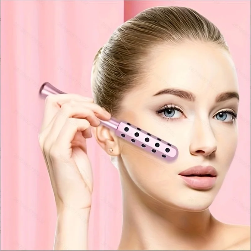 

Germanlum Beauty Wand - Лифтинг и массажный роликовый массажер для лица - Неэлектрический массажный инструмент с кварцевым камнем, — дружелюбный