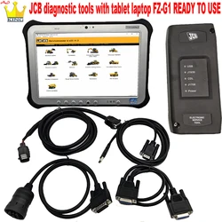 Laptop FZ-G1 pc with JCB DLA interface Electronic Service Master 4 Excavator Heavy Duty Truck Master obd scanner Diagnostic Tool