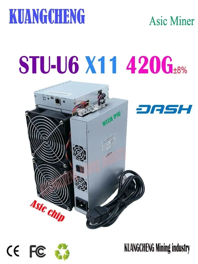 

Używane Strongu U6 maszyna Stu-U6 Miner X11 Miner 1330W zasilacz W zestawi