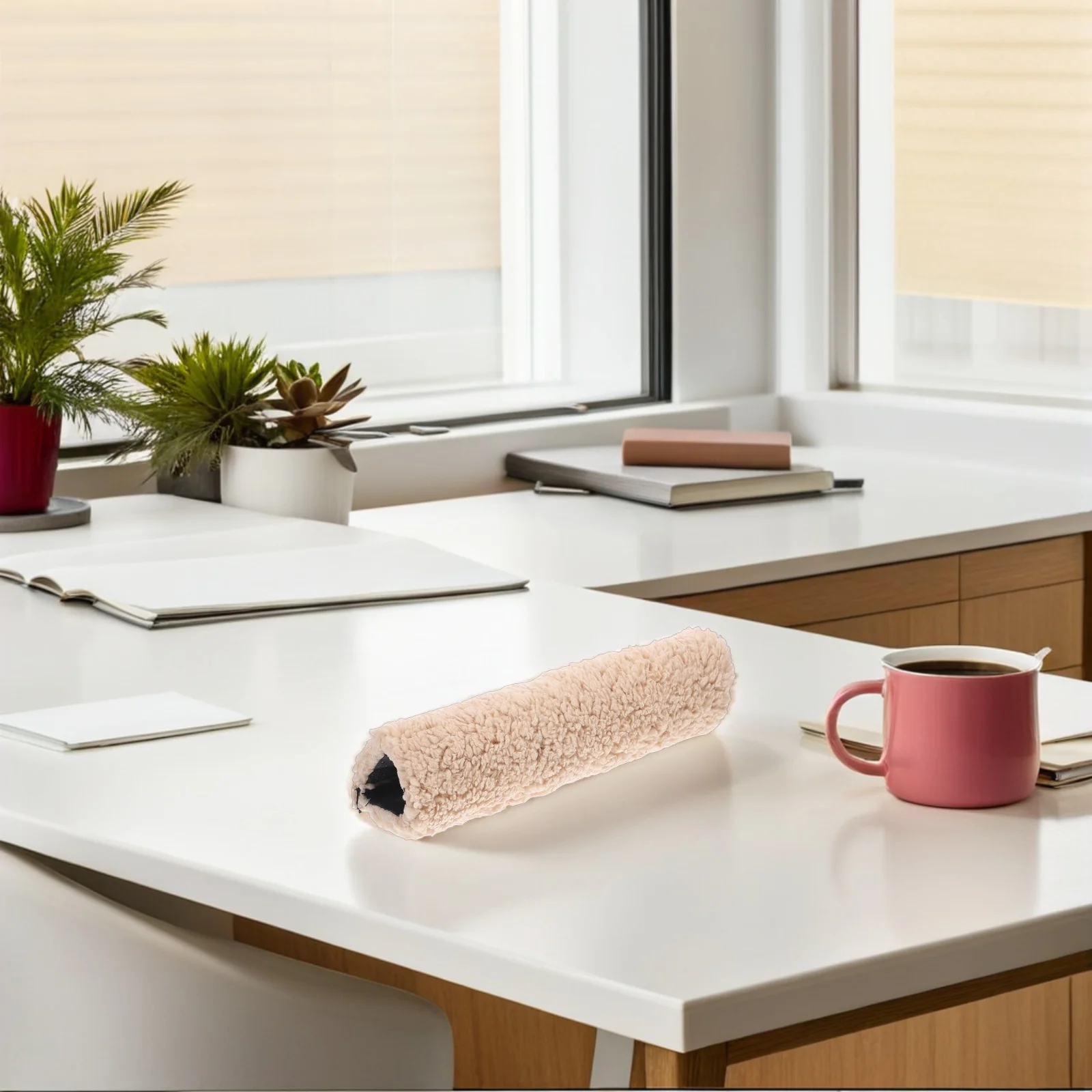 

4Pcs Comfortable Office Chair Armrest Covers Soft Cushion Pads Non-Slip Wheelchair Armrest Pads for Seniors Adults Handicapped