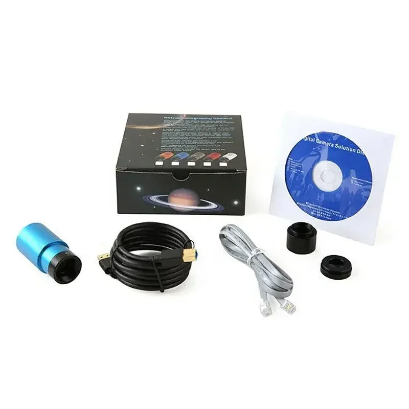 1.25 Inch Astronomy Telescope CCD Electronic Eyepiece Camera for Equatorial ST4 Guiding Planetary Deep Sky Photography