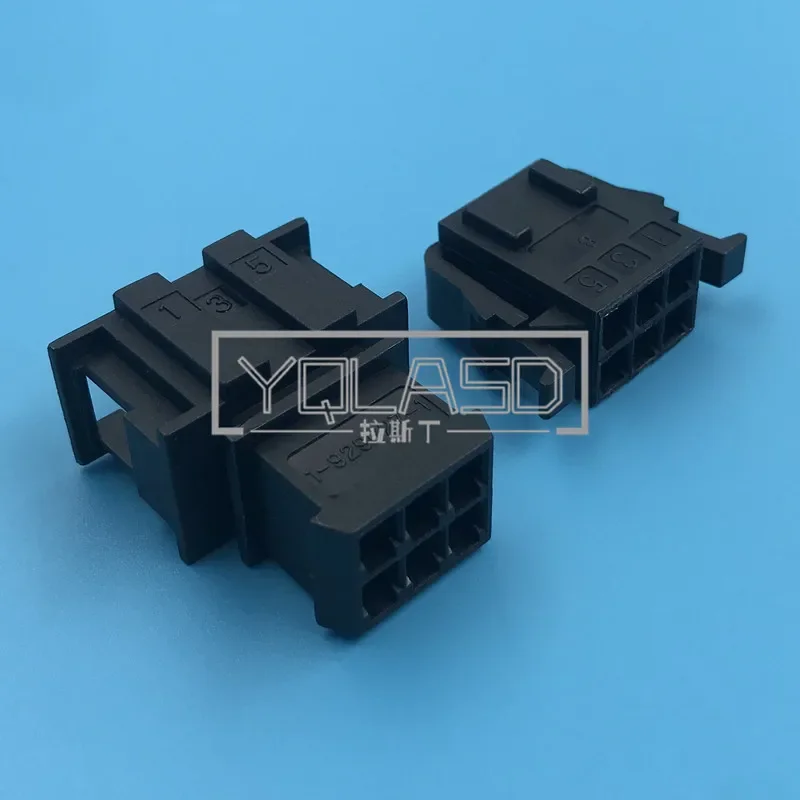 1 Set 6 Way Housing Socket Cable Auto Connector AC Assembly For Audi Electric Ventilatio Seat Switch Plug 1-929627-1 1-929621-1