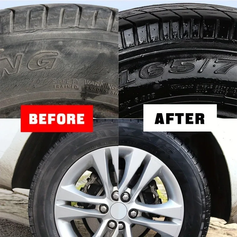 Black Plastic and Rubber Repair Paste - Nanotechnology Enhanced Decorative Renovation Wax - Interior Polishing and Maintenance