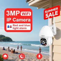 Srihome 3MP CCTV WIFI IP Camera SH039B Smart Home Waterproof Color Night Vision Security Protection Video Surveillance PTZ Cam