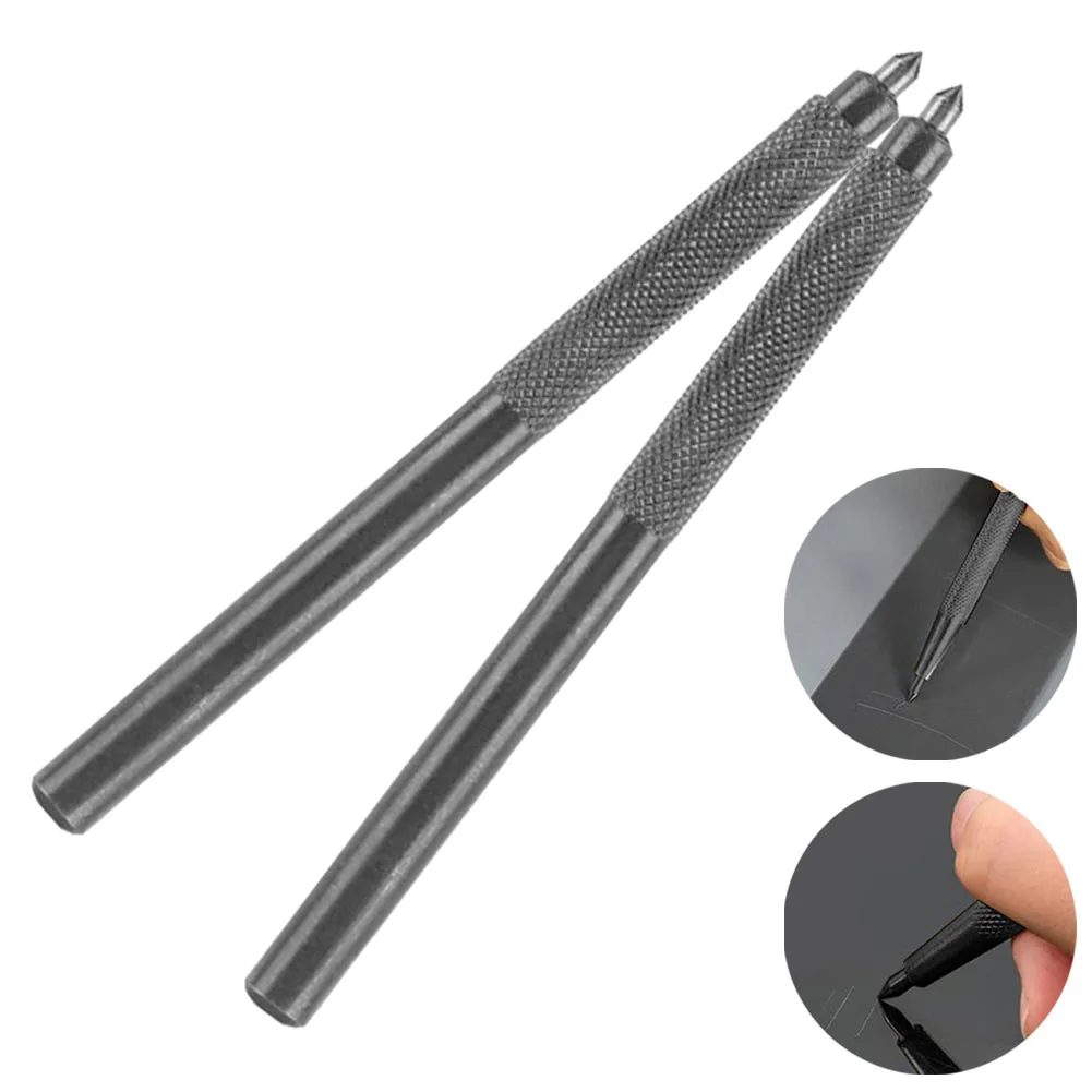 

Alloy Scoring Needle Scriber Pen Carbon Steel High Hardness 120x5mm Antiskid For Make Cutting Marks On Ceramic