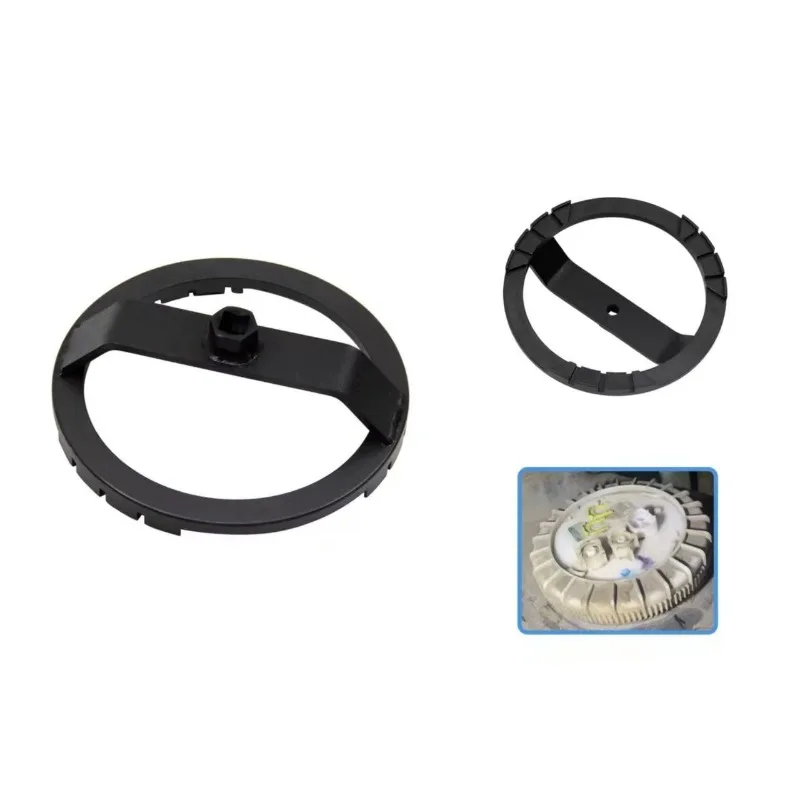 

Подходит для Toyota, ключа для крышки топливного бака Lexus, ключа для крышки топливного бака Lexus, инструмента для разборки и сборки бензонасоса.