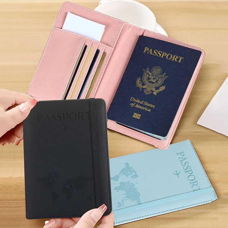

Travel Essential Passport Holder Wallet Cover Case for Men/Women - Passport Book Holders Travel Accessories/Passport Pouch