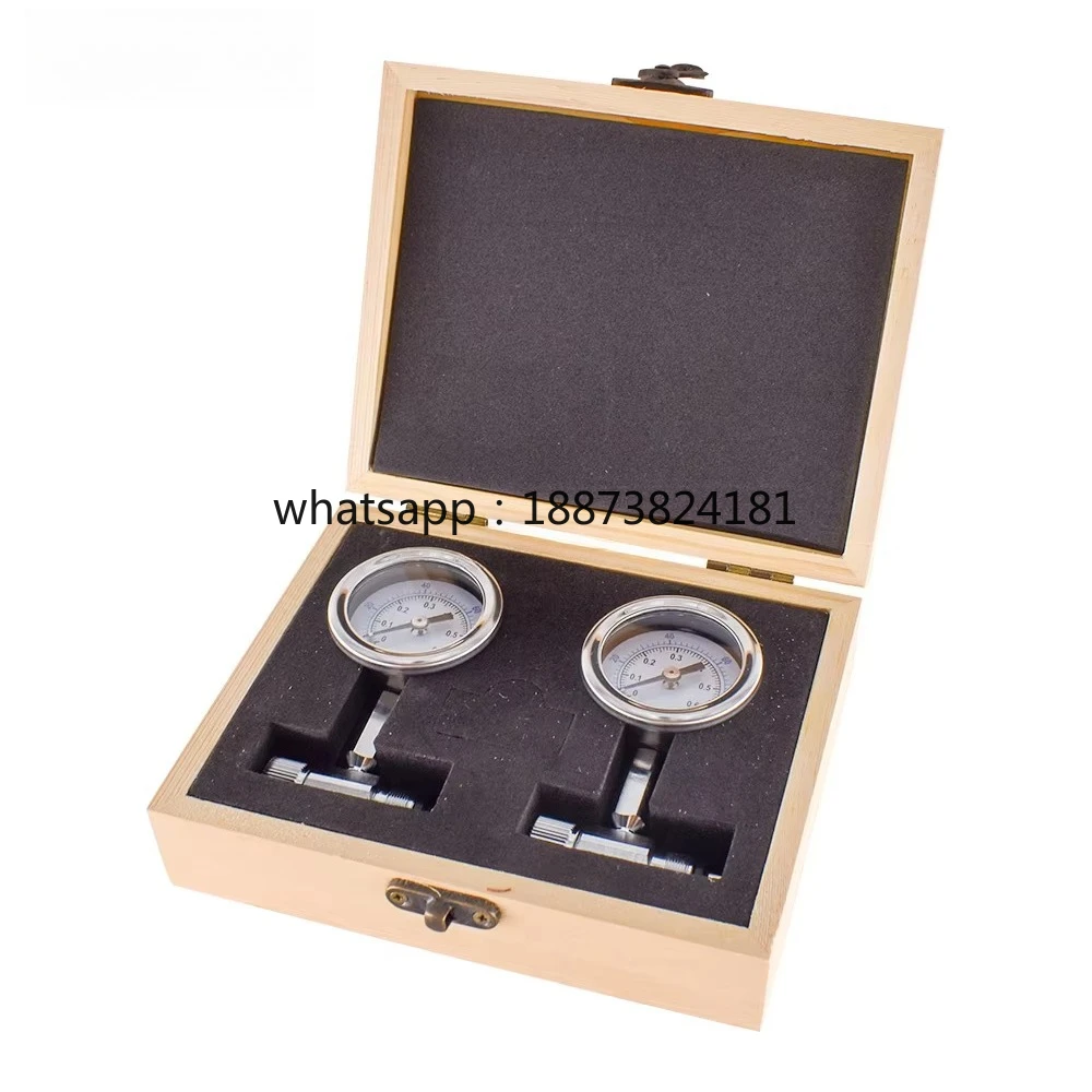 Turbine Pressure Gauge Test High Low Speed Handpiece Air Manometer Meter 2 4 Hole Lab Chair Unit Measuring Tool fast shipping