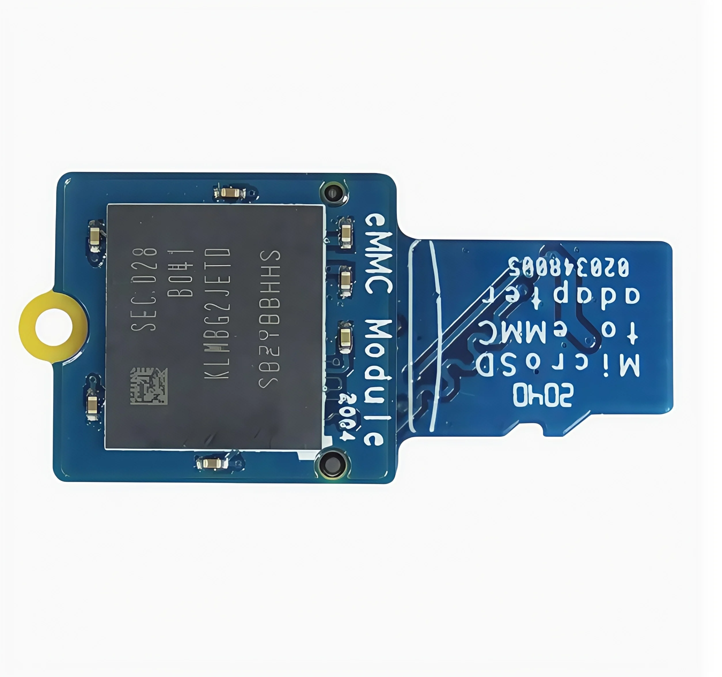 eMMC module 8GB/16GB/32GB/64GB flash memory Micro SD to eMMC Module Adapter SD adapter board compatible with Nanopi M4 NEO4 M4V2