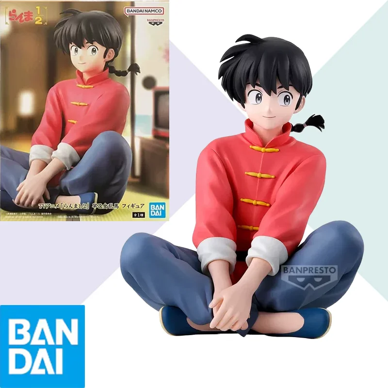 

Оригинальная коллекционная фигурка BANDAI BANPRESTO Ranma 1/2 Relax Time Saotome Ranma, аниме-фигурка, модель, игрушка, подарок для детей