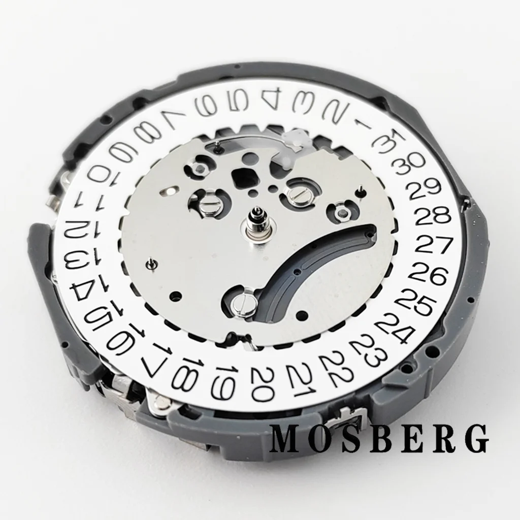 VK63 Quartz Watch Movement Date at 3 o'clock For VK SERIES VK63A VK63 Chronograph High Accuracy Watches Repair Tool