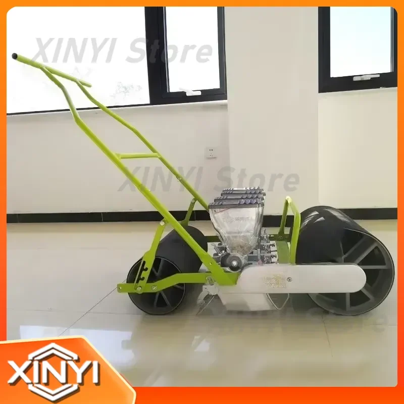 Hand-Push Single Line Row Seeder Machine for Carrots Spinach and Other Vegetables Seed Disseminator Sowing Planting Tool