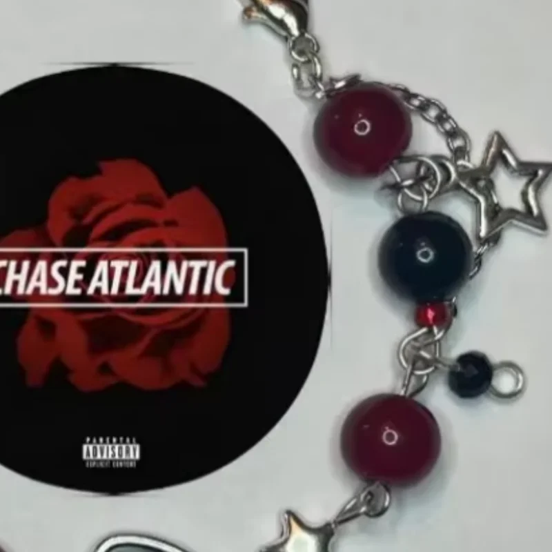 Chase Atlantic theme bracelet trendy y2k grunge softcore aesthetic beaded bracelet handmade acubi gift for a friend