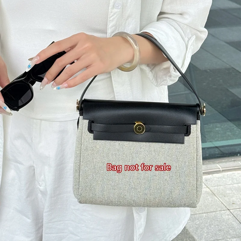 Cowhide Bag Handle For Herbag Mini Shoulder Strap Leather Bag Belt Short Bag Strap Handbag Durable Bag Replacement Accessories