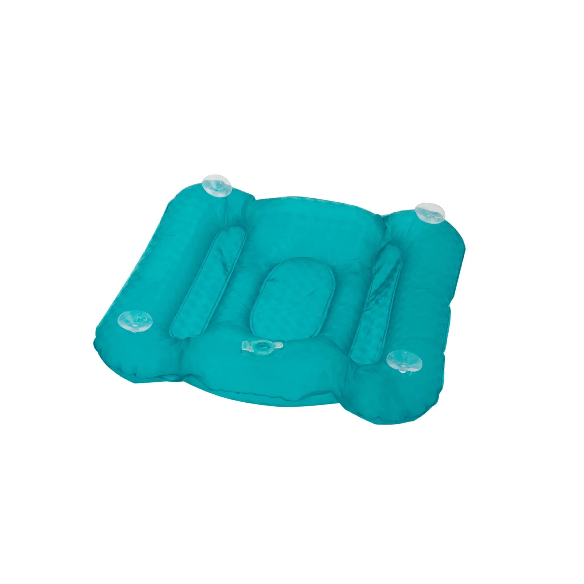 Excellent 53*46*8cm Inflatable Spa Bath Mat, Anti-hemorrhoid Seat Cushion, Bath Pool Suction Cup Water Filling Pad Laser Materia