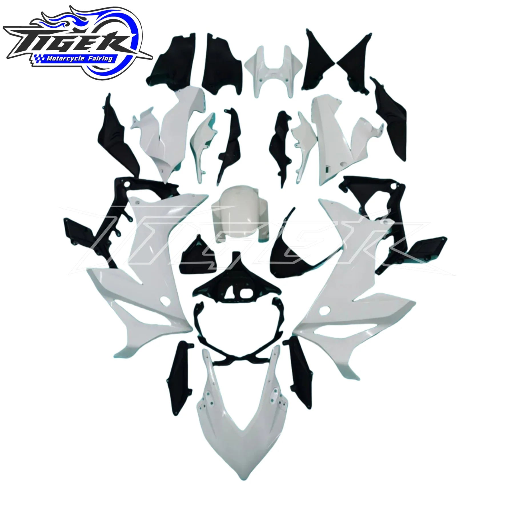 The motorcycle fairing kit is suitable for HONDA CBR650R CBR650 2019 2020 fairing carbon painted look