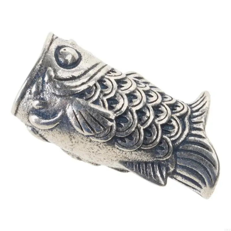 Brass Carp Pendant for Handmade Jewelry Gear Beads Charm DIY Accessories 