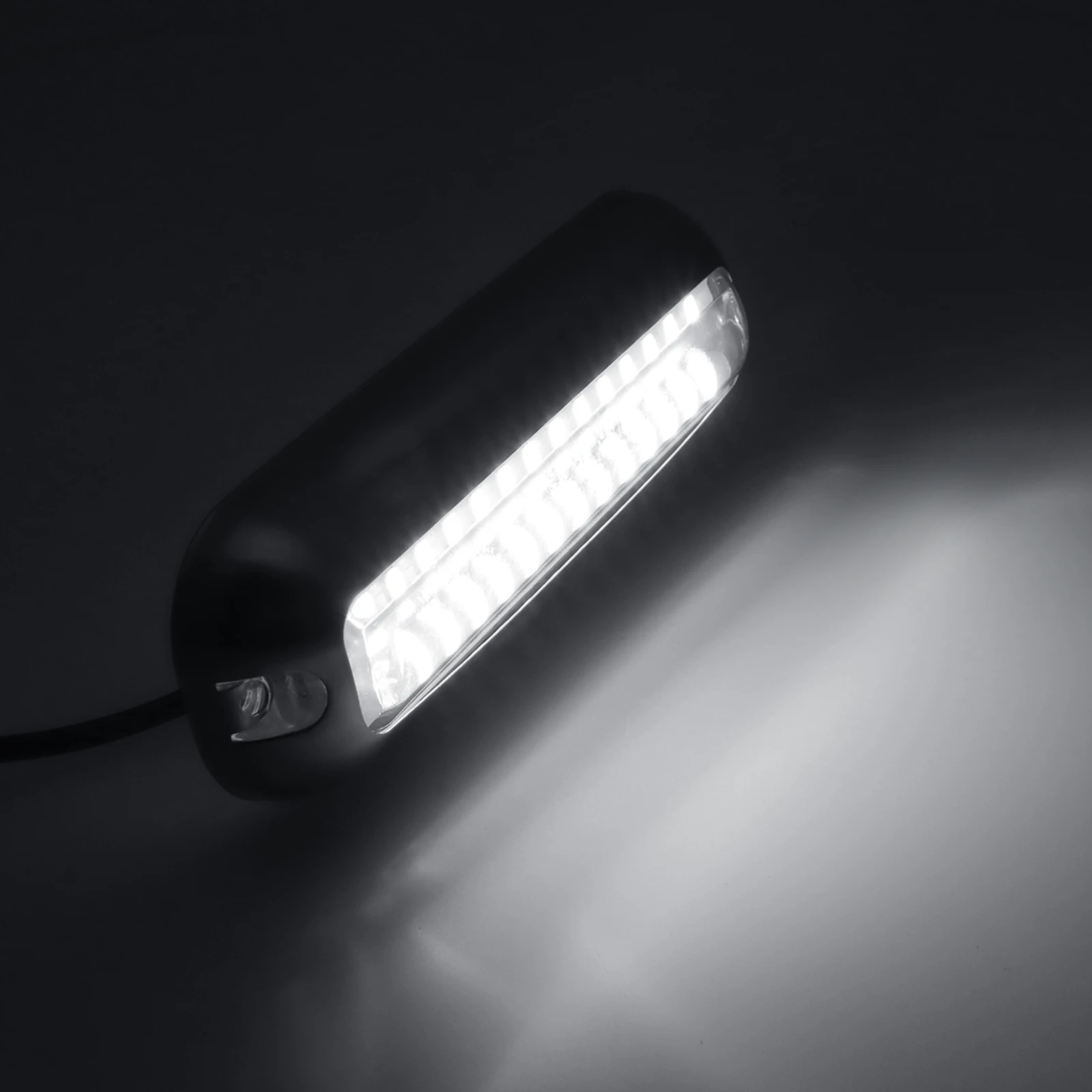 42 LED Luce marina ad alta luminosità Luce subacquea per yacht 12V Luce subacquea per pontone per barche in acciaio inossidabile impermeabile