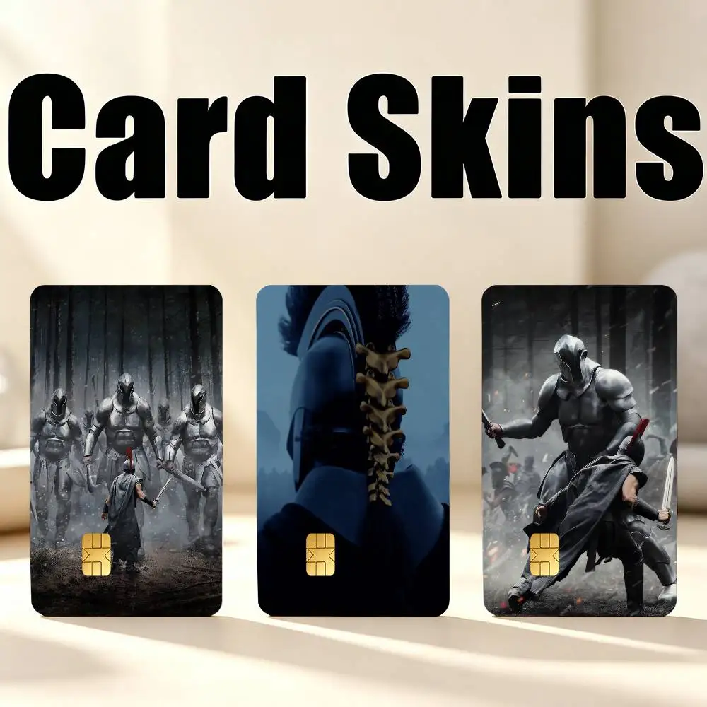 The Movie O-Odyssey Matt Damon 1Set 4Pcs Waterproof Card Skin Stickers for Credit Bus IC Cards