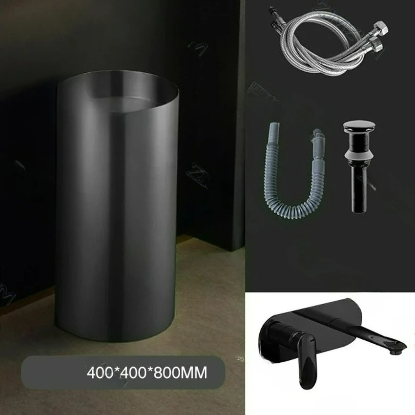 Lavabo personnalisable en acier inoxydable