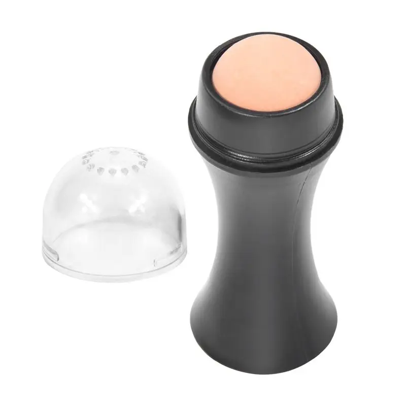 B90B-Volcanic Roller Oil Control Rolling Stone Matte Makeup Face Skin Care Tool Facial Cleaning Oil Absorption Roller On Ball