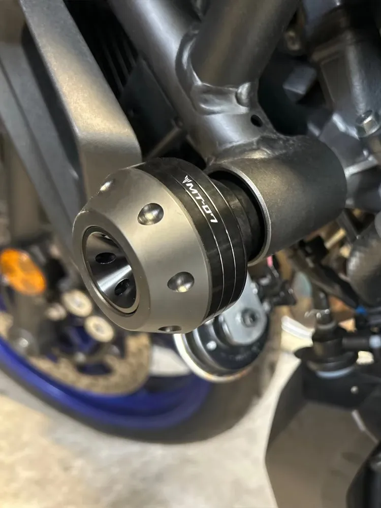 2026 MT-07 Y-AMT Slidery Ramy Ochraniacze Przed Upadkiem Podkładki Ochronne Do Yamaha MT 07 FZ 07 2014-2025 FZ-07 MT07 Akcesoria — 2