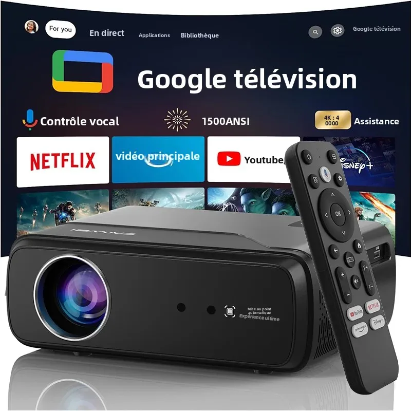 projecteur 4k projetor google tv projecteur tlviseurs smart tv projecteurs android projecteurs tlvision