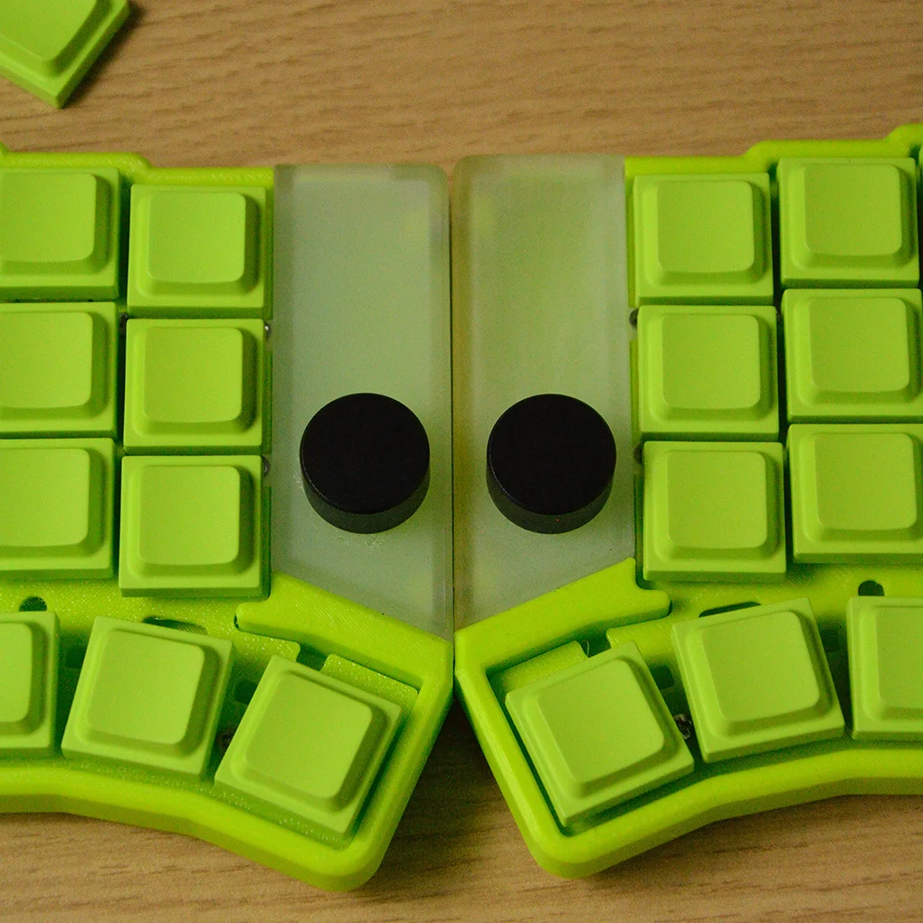 JezailFunder LAK Blue Blank PBT Low Profile Keycaps