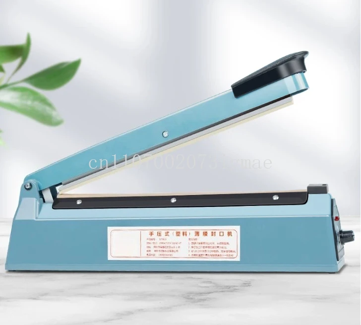 Hand Press Sealing Machine for Home Commercial Use Seal Plastic Bags Tea Mooncake Books Shoes Heat Gun Shrink Film Cutter