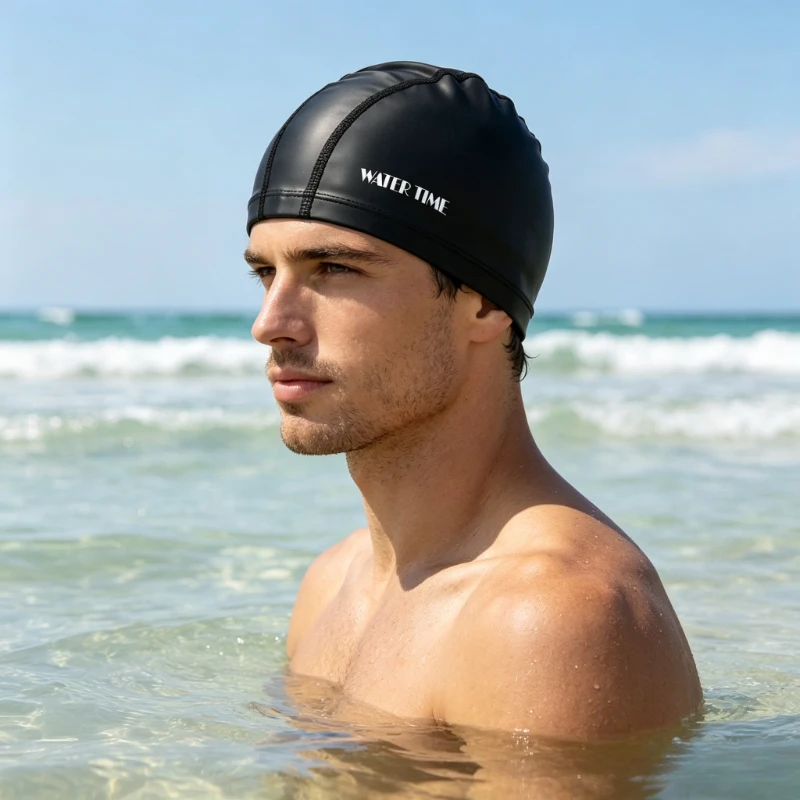 gorro-de-natacion-de-pu-negro-plateado-para-hombre-y-mujer-impermeable-para-cabello-largo-con-proteccion-para-los-oidos-transpirable-duradero-y-resistente-a-los-aranazos