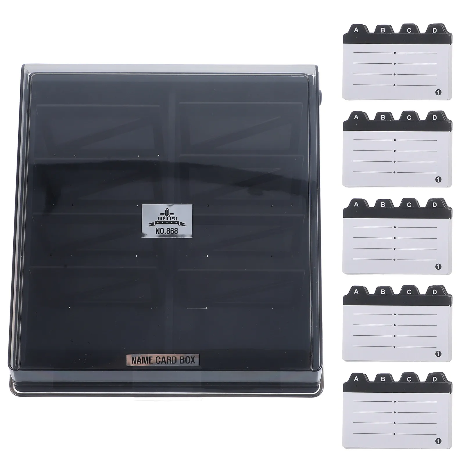 Display Holder Card Office Halloween Christmas New Year Business Cards Display Holder Card Storage Organizer Premium