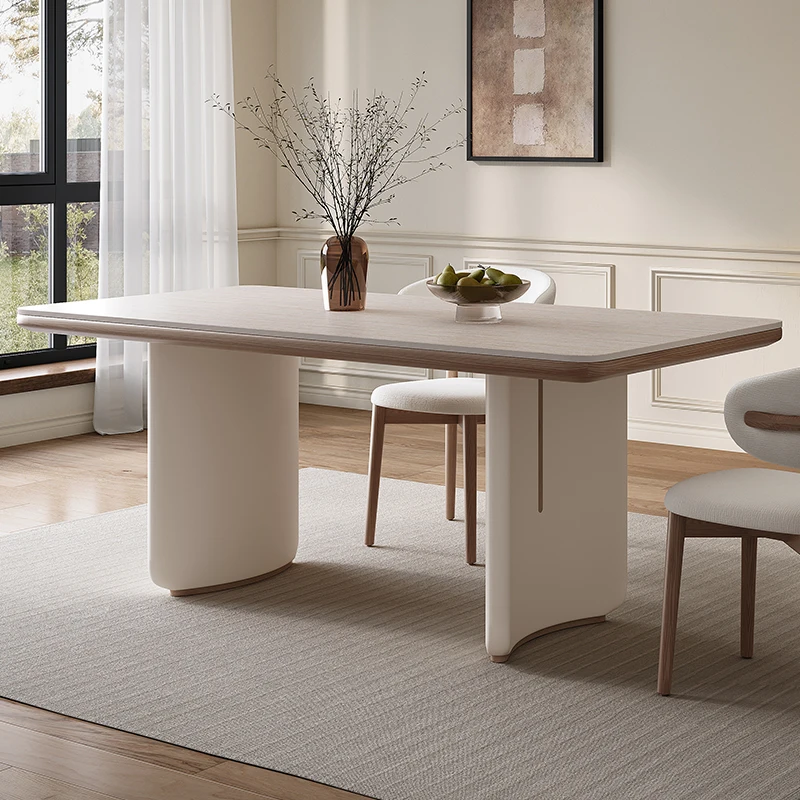 

Big Reading Italian Dining Tables Square Design Wooden House Luxury Dining Tables Kitchen Salon Tavola Da Pranzo Home Furniture