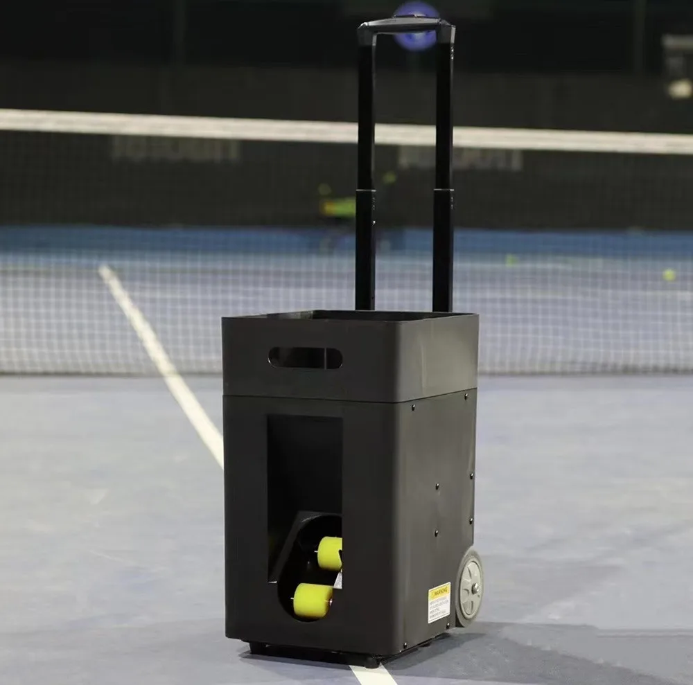 Small Automatic Tennis Ball Throwing Machine Padel Ball Machine with  App and Remote Control