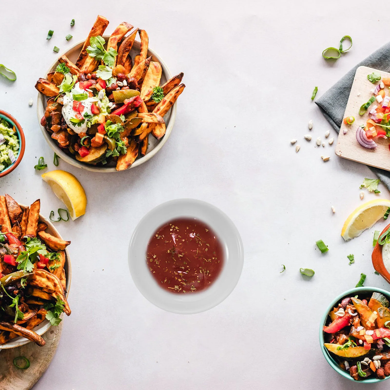 

6Pcs White Porcelain Sauce Dishes Ceramic Condiment Bowls Kitchen Appetizer Plates Dipping Snack Party Camping