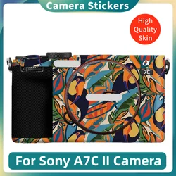 Camera Decal Skin For Sony A7CII A7C2 Vinyl Wrap Anti-Scratch Film Protective Sticker Coat A7CM2 A7C Mark II 2 M2 Mark2 MarkII