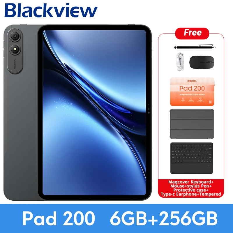 新型Blackview Oscal Pad 200 AIタブレット 13.4インチFHD IPS 120Hz