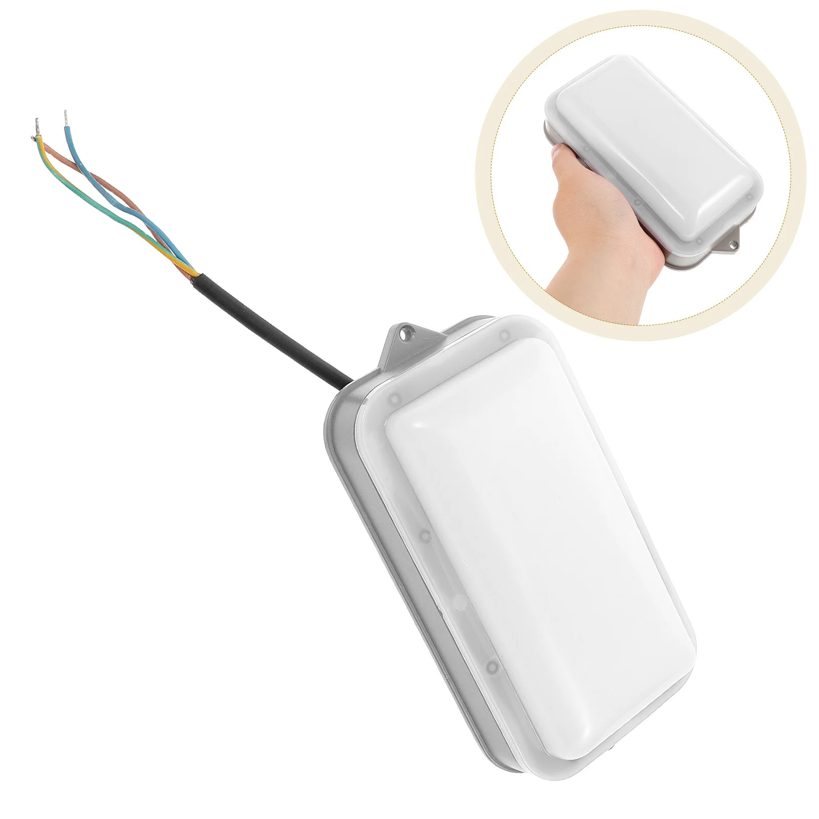 

LED Range Hood Light 20W White Bottom Entry Industrial Grade for Hotel Kitchens Freezer Lights Restaurant Ceiling Illumination