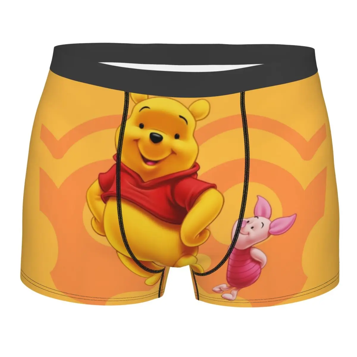

Winnie The Pooh Boxer Shorts Men 3D Print Male Soft Underwear Panties Briefs