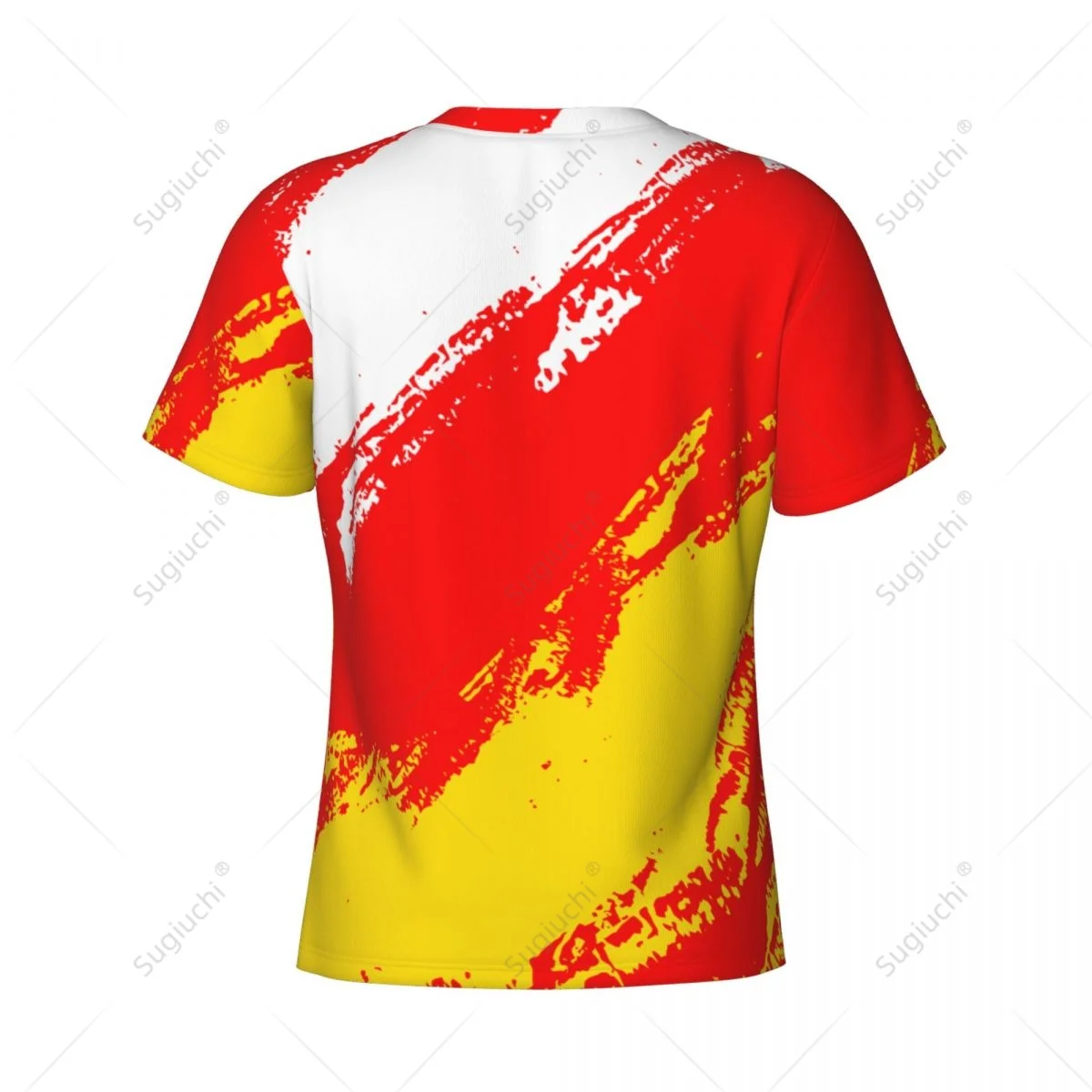 Custom Name Nunber South Ossetia Flag Color Men Tight Sports T-shirt Women Tees jersey For Soccer Football Fans