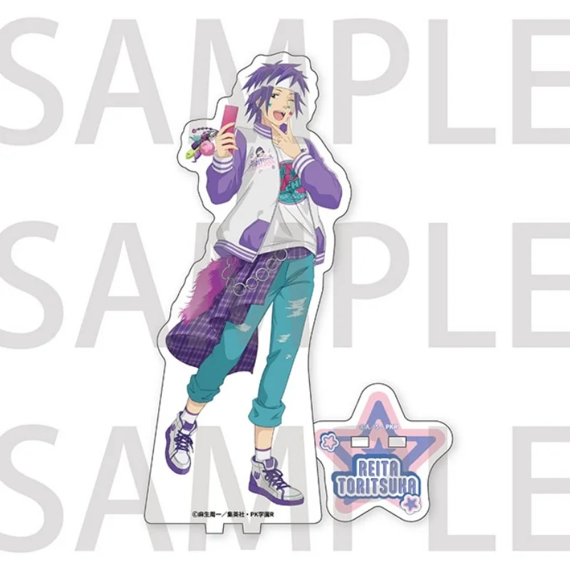 Desktop Ornament Anime The Disastrous Life of Saiki K. 15CM Acrylic Stand Figure Keychain Kusuo Saiki,Riki Nendo,Shun Kaidou